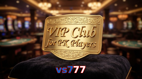 Main screen of Vs777 vip page for PK players